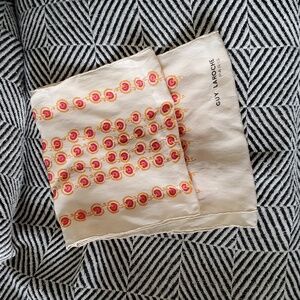 VTG Guy Laroche Paris Silk Skinny Scarf – French Designer Hair / Neck Tie